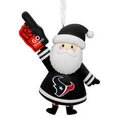 Item 334011 thumbnail NFL Santa Houston Texans Ornament