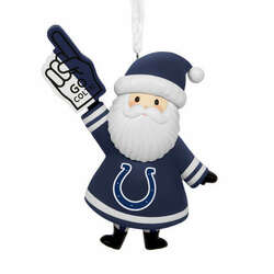 Item 334012 thumbnail NFL Santa Indianapolis Colts Ornament
