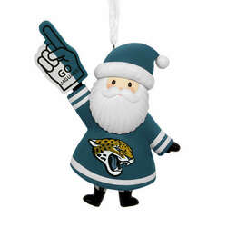 Item 334013 thumbnail NFL Santa Jacksonville Jaguars Ornament