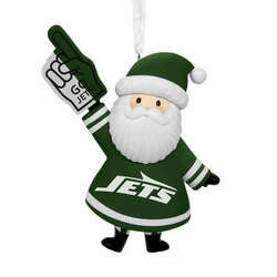 Item 334015 thumbnail NFL Santa New York Jets Ornament