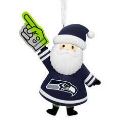 Item 334017 thumbnail NFL Santa Seattle Seahawks Ornament