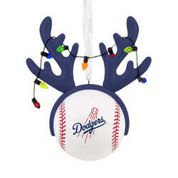 Item 334023 thumbnail Reindeer Baseball Los Angeles Dodgers Ornament
