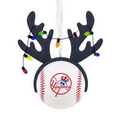 Item 334025 thumbnail Reindeer Baseball New York Yankees Ornament