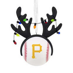 Item 334027 thumbnail Reindeer Baseball Pittsburgh Pirates Ornament