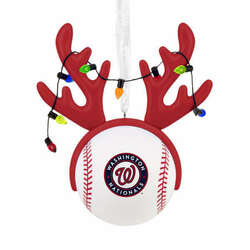 Item 334028 thumbnail Reindeer Baseball Washington Nationals Ornament