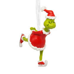 Item 334085 thumbnail Grinch Ice Skating Ornament