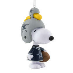 Item 334148 thumbnail Peanuts Bouncing Buddy Dallas Cowboys Ornament