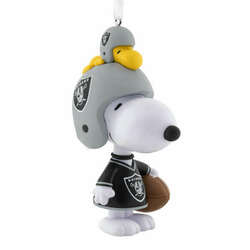 Item 334151 thumbnail Peanuts Bouncing Buddy Las Vegas Raiders Ornament