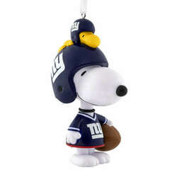 Item 334154 thumbnail Peanuts Bouncing Buddy New York Giants Ornament