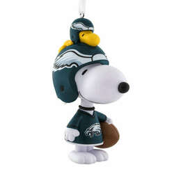 Item 334155 thumbnail Peanuts Bouncing Buddy Philadelphia Eagles Ornament