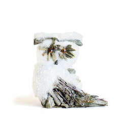 Item 340240 Driftwood Snow Covered Owl