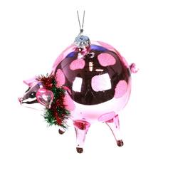 Item 351003 Pink Pig  Ornament
