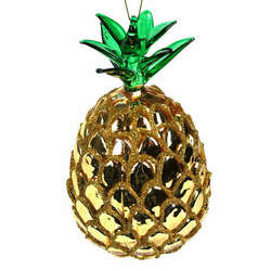 Item 351027 Golden Welcome Pineapple Ornament