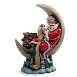 Item 353024 Santa On Moon