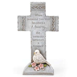 Item 353031 thumbnail Sympathy Cross With Dove