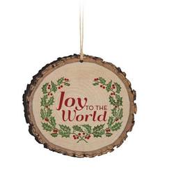 Item 364017 Joy To The World Barky Ornament
