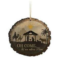 Item 364024 Oh Come Let Us Adore Him Barky Ornament