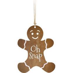 Item 364045 thumbnail Oh Snap Gingerbread Ornament