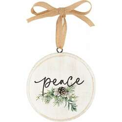 Item 364134 Peace Ornament