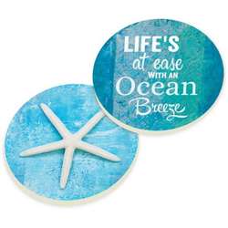 Item 364218 Ocean Breeze Car Coasters 2 Pack