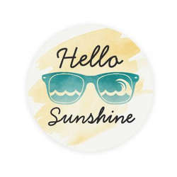 Item 364436 Hello Sunshine Car Coaster