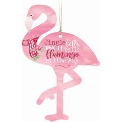 Item 364471 Jingle Bells Flamingo All The Way Ornament