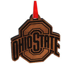 Item 367018 Ohio State University Buckeyes Block O Ornament