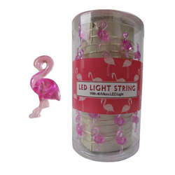 Item 396016 Set of 40 Micro LED Flamingo Lights