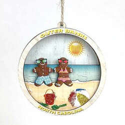 Item 396044 Outer Banks Gingerbread Ornament