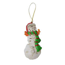 Item 396137 Sand Dollar Snowman Ornament