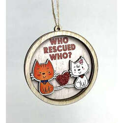 Item 396235 Cat Rescue Ornament