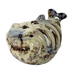 Item 396247 Ceramic Shark Candle Holder