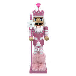 Item 401190 thumbnail Pink Snowflake Nutcracker