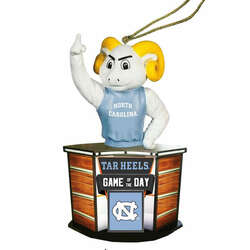 Item 401216 thumbnail UNC GAME OF THE DAY ORNAMENT