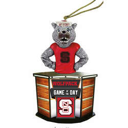 Item 401218 thumbnail NC STATE GAME OF THE DAY ORNAMENT