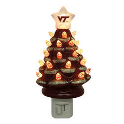 Item 401231 Va Tech Christmas Tree Nightlight