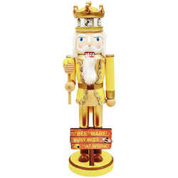 Item 401240 Bee Ware Of Bees Nutcracker