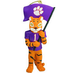 Item 401246 thumbnail Clemson Mascot Flag Ornament