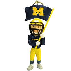 Item 401260 thumbnail Michigan Mascot Flag Ornament