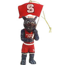 Item 401265 thumbnail NC State Mascot Flag Ornament