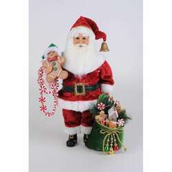 Item 403071 Peppermint and Goodies Santa