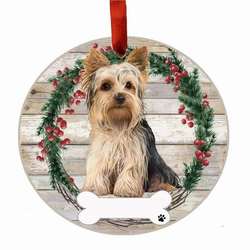 Dog Ornament Bauble Tree Christmas decoration French Bulldog Pug GSD Yorkie etc 