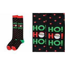 Item 408609 Ho Ho Ho Women's Knee Socks