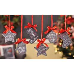 Item 408646 Chalk Talk Christmas Gift Tag Ornament