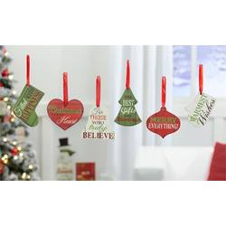 Item 408709 Christmas Saying Ornament