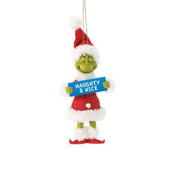 Item 410234 Naughty And Nice Ornament