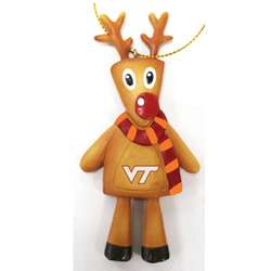 Item 416039 Virginia Tech Cookie Dough Reindeer Ornament