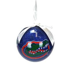 Item 416049 University of Florida Gators Glitter Ball Ornament