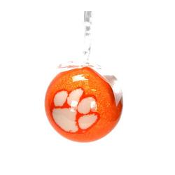 Item 416056 Clemson University Tigers Glitter Ball Ornament