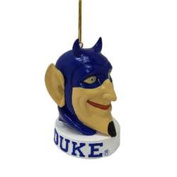 Item 416121 Duke University Blue Devils Mascot Head Ornament